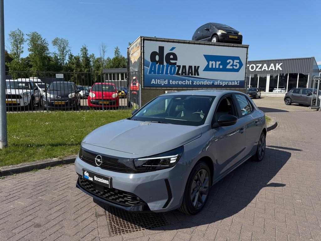Opel CORSA 1.2T Hybrid Matrix Led|Stuur/Stoelverwarming, LED verlichting, 101 pk, Gebruikt, Euro 6
