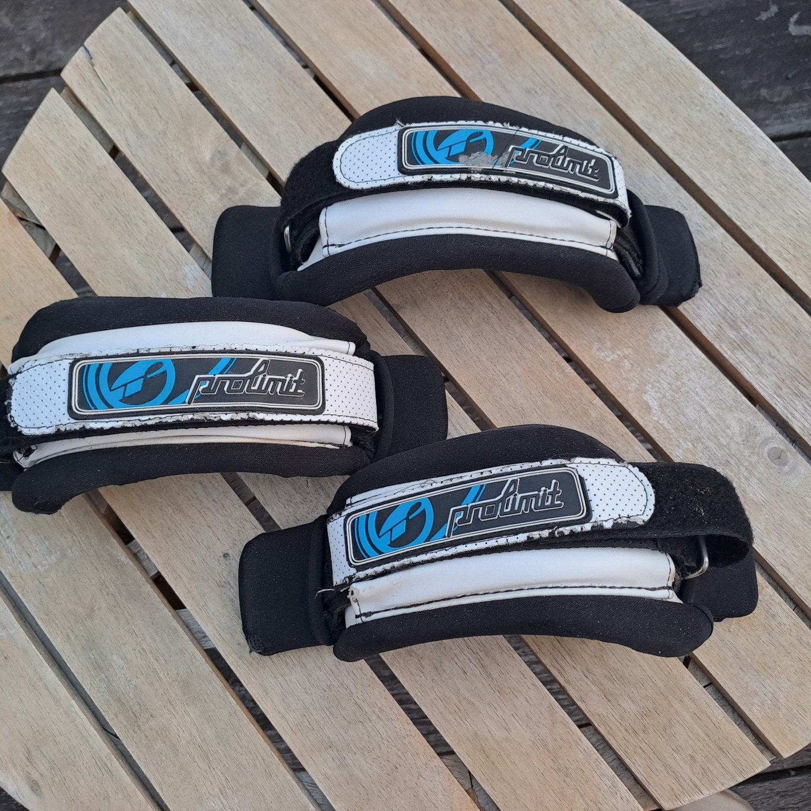 ProLimit voetbanden voor windsurfplank (3 stuks), Watersport en Boten, Windsurfen, Met voetbanden, Gebruikt, Ophalen of Verzenden