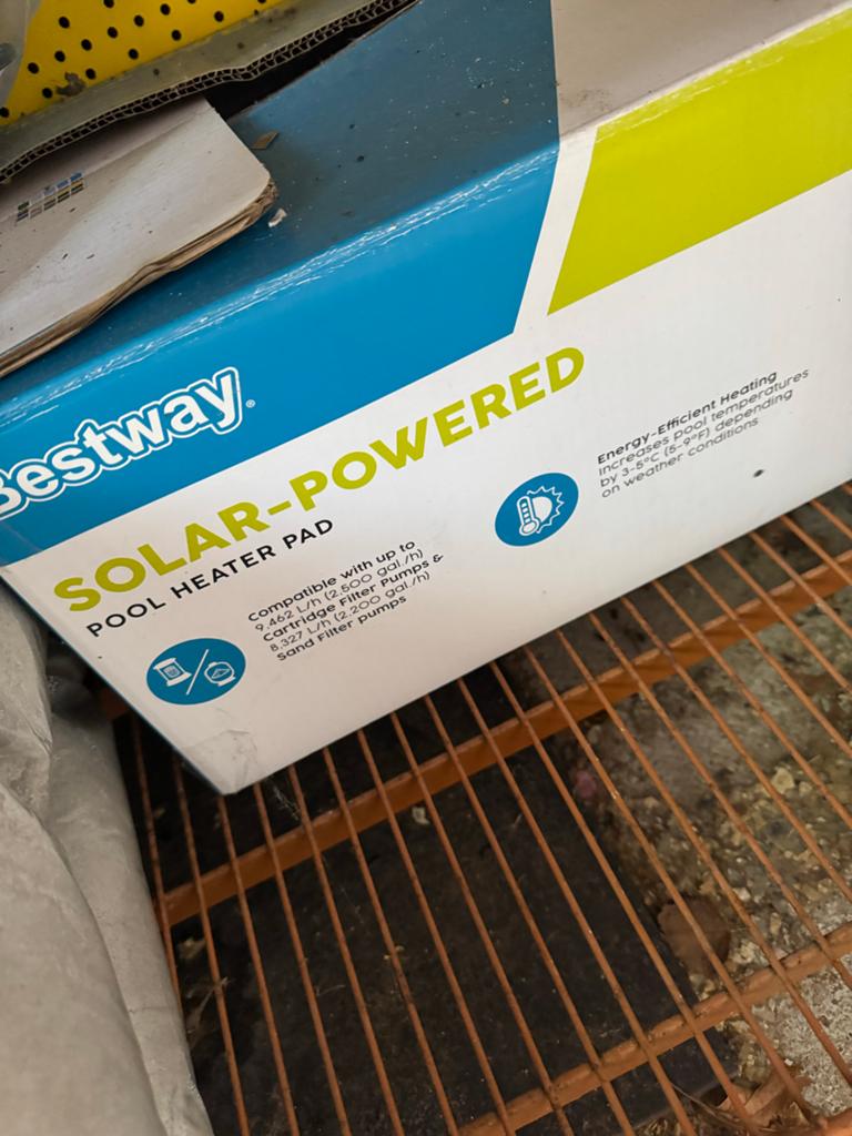 Bestway Solar-Powered Zwembadverwarming, Ophalen, Nieuw, Verwarming