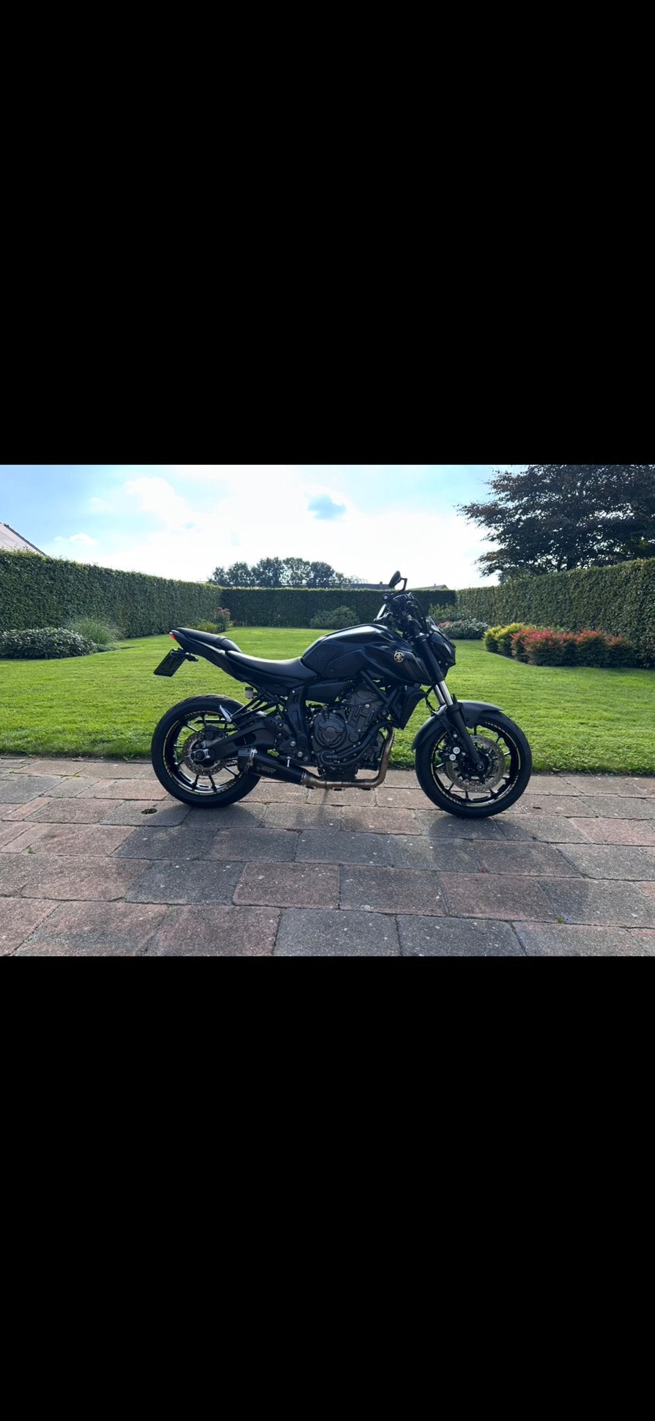Yamaha MT-07 2024 MIVV uitlaat quickshifter  Zwart, 2 cilinders, Gebruikt, Particulier, Meer dan 35 kW