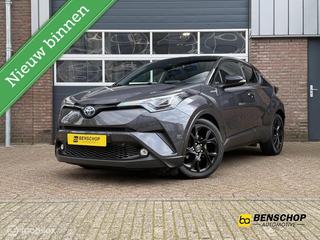 Toyota C-HR 1.8 Hybrid Style Ultimate Bi-Tone Alcantara Navi, Auto's, Zwart, 4 cilinders, Automatische klimaatregeling, 122 pk