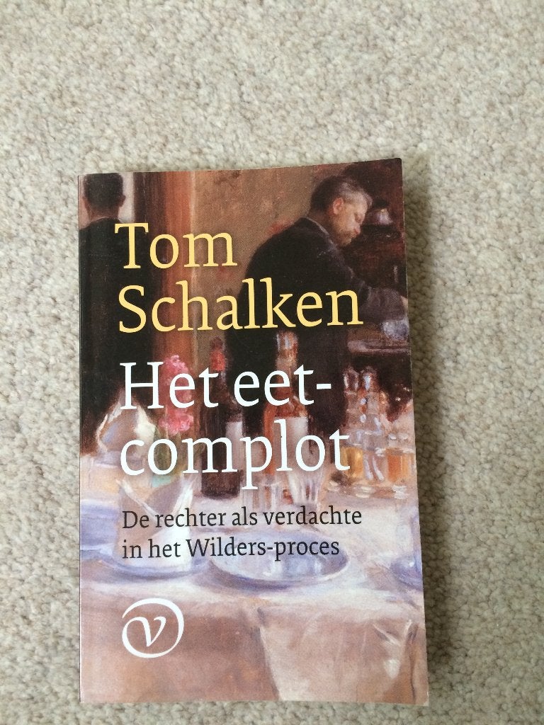 ''Het eetcomplot'', geschreven door Tom Schalken, Ophalen of Verzenden, Zo goed als nieuw, Tom Schalken
