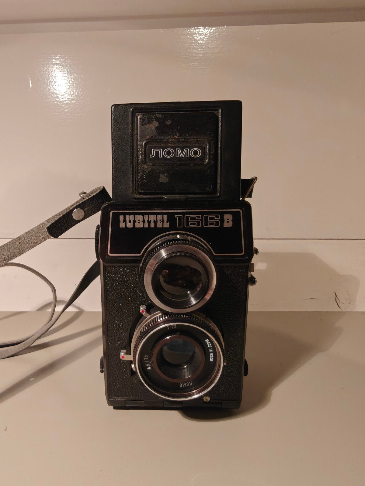 Lomo Lubitel 166B Vintage Middenformaat Camera, Audio, Tv en Foto, Ophalen of Verzenden, Gebruikt, Compact, Overige Merken