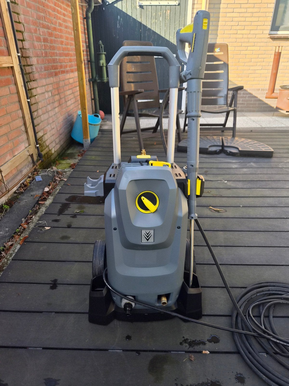 Kärcher HD 6/15 M plus professional hogedrukreiniger 230v, Ophalen, Zo goed als nieuw, Elektrisch