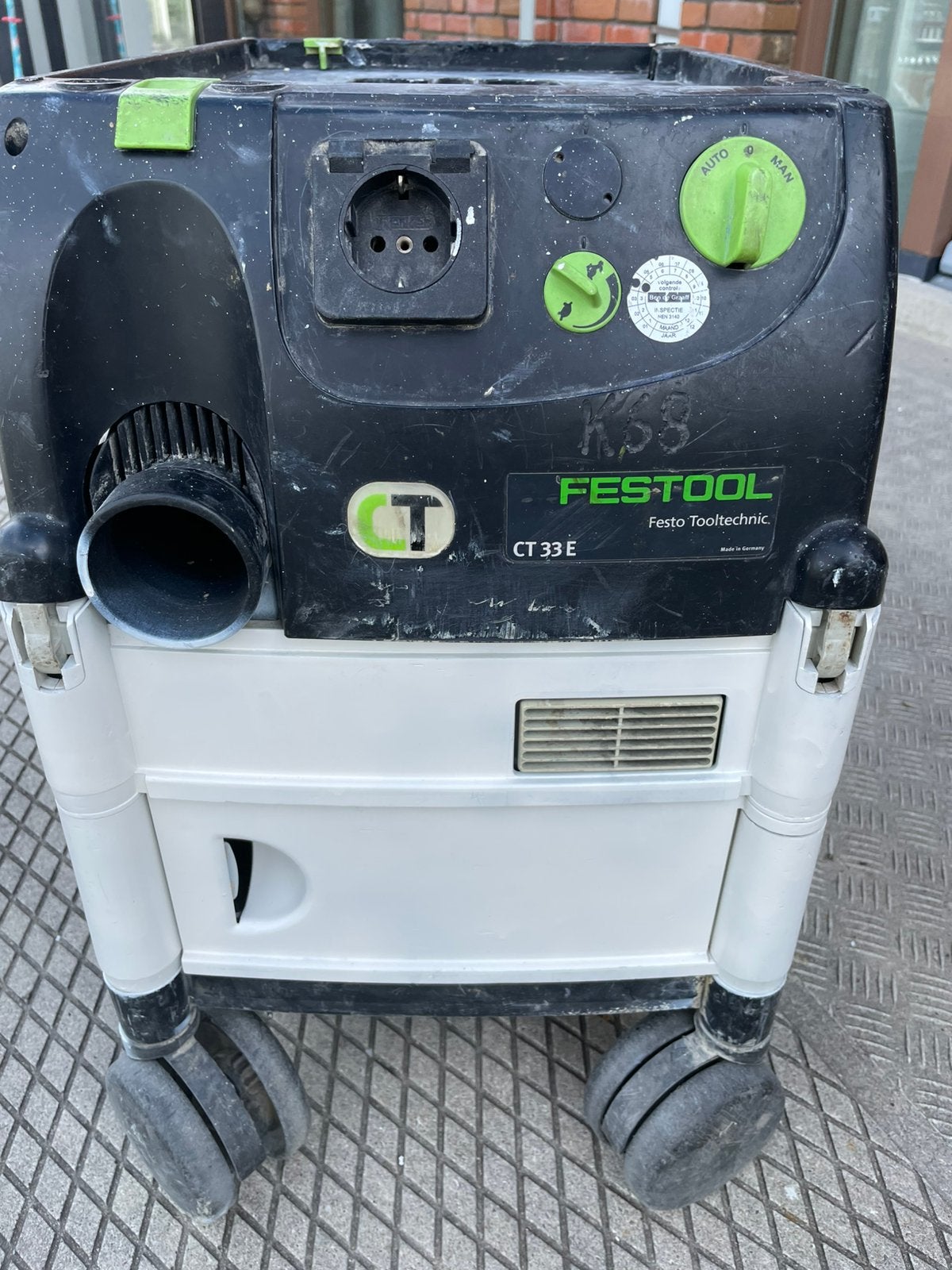 Festool CT 33 E, Ophalen, Gebruikt