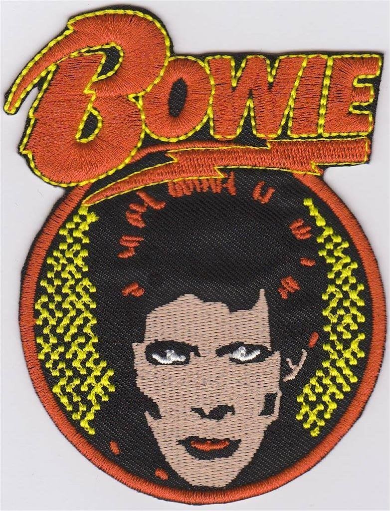 David Bowie patch embleem #1, Verzenden, Nieuw, Kleding