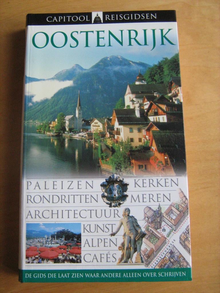 Oostenrijk, reisgids, uitgave Capitool, 383 blz., nieuw, Boeken, Capitool, Europa, Nieuw, Ophalen of Verzenden