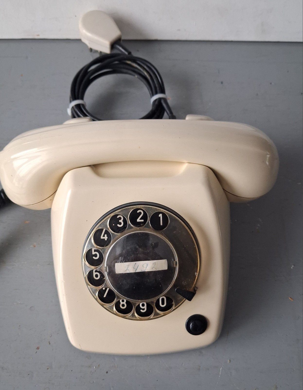 Vintage PTT T65 Ericsson draaischijf telefoon, Telecommunicatie, Vaste telefoons | Niet Draadloos, Gebruikt, Onbekend, Met draaischijf