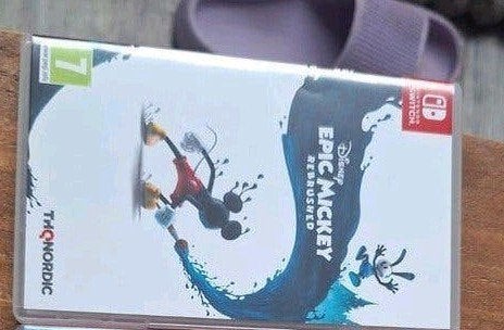 Nintendo Switch game: Epic Mickey,, Avontuur en Actie, Ophalen of Verzenden, Vanaf 7 jaar, 2 spelers