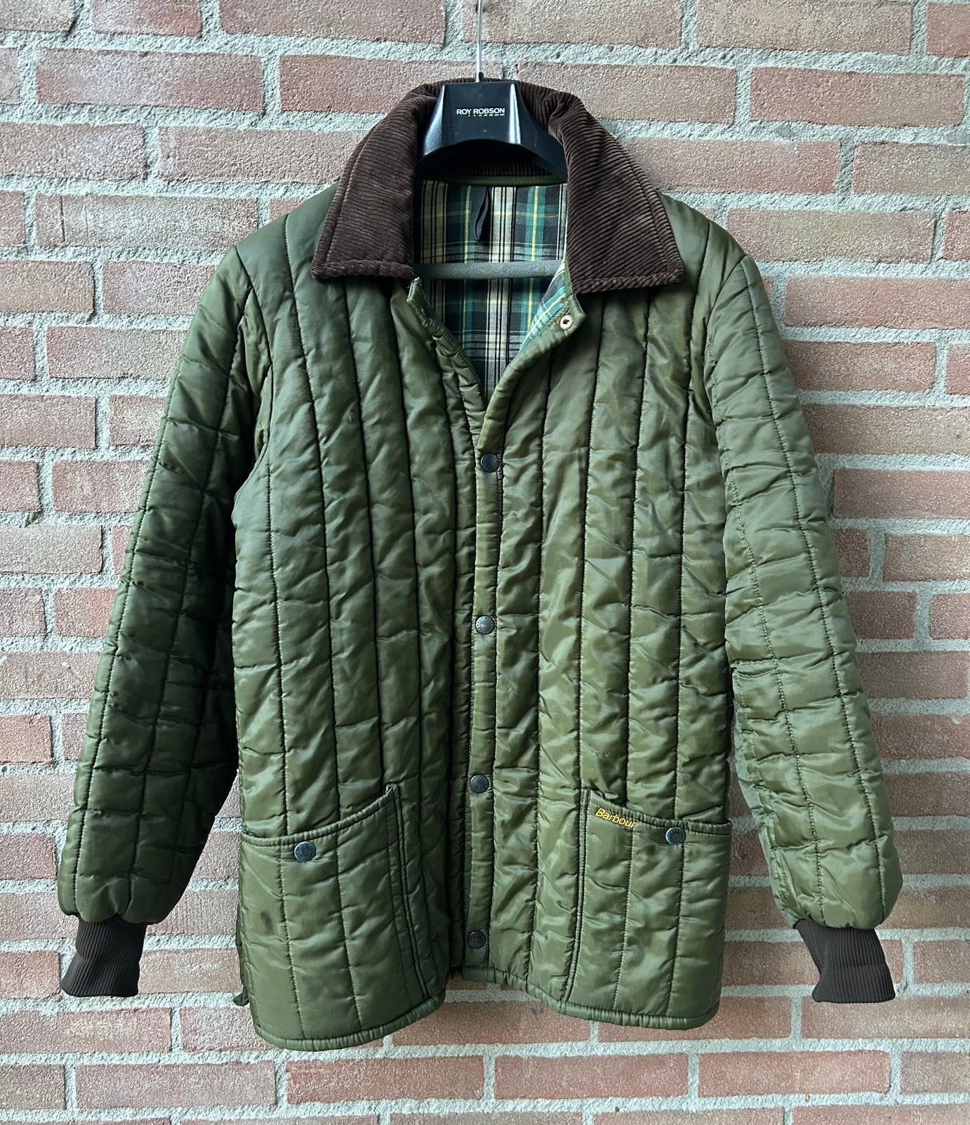 Barbour Quilted Lined Preppy Jack Jas Jacht M, Ophalen of Verzenden, Zo goed als nieuw, Maat 48/50 (M), Groen
