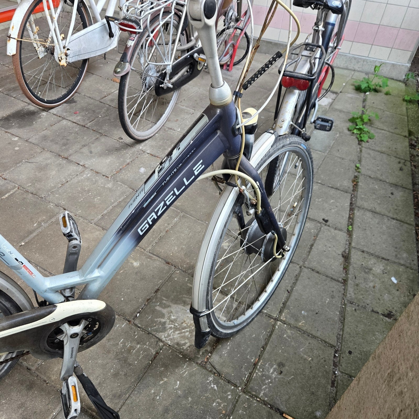 Gazelle E-bike met defecte accu en sleutel, Ophalen of Verzenden