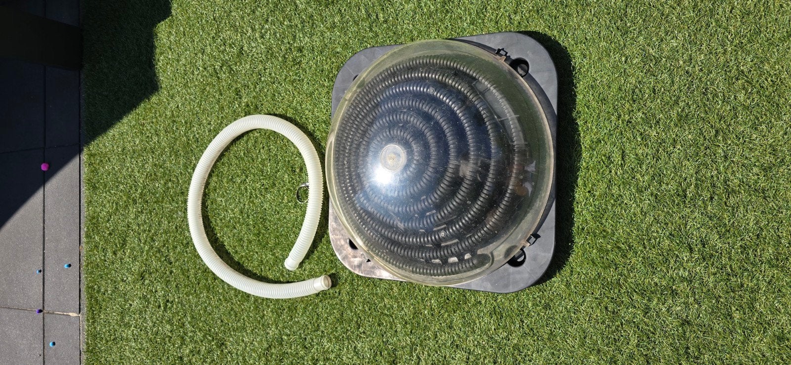 Solarbol + nieuwe Intex solarmat, Minder dan 80 cm, Ophalen of Verzenden, Opzetzwembad, Rechthoekig