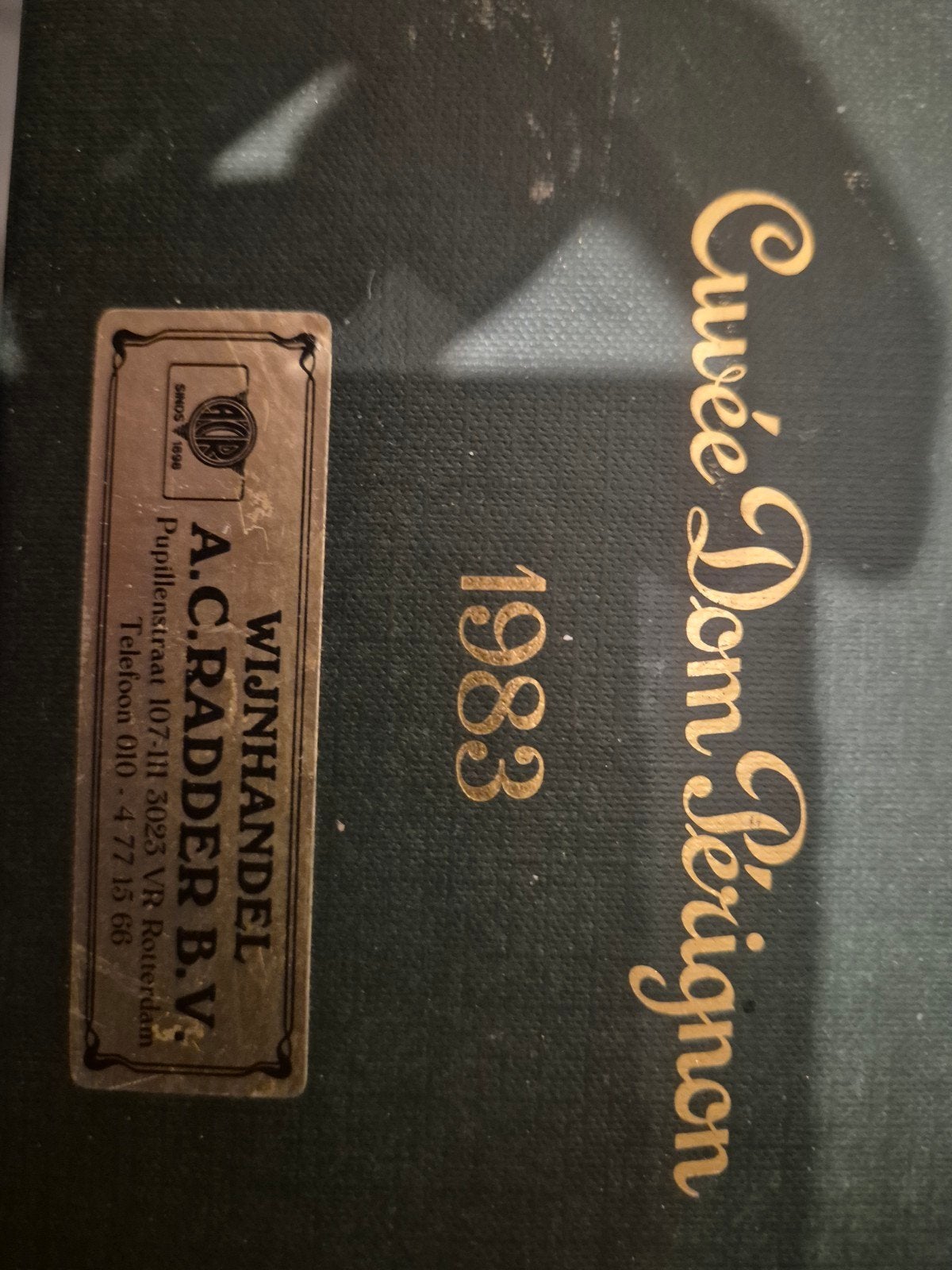 Dom Pérignon Vintage 1983 - Exclusieve Champagne, Verzamelen, Frankrijk, Ophalen of Verzenden, Vol, Champagne