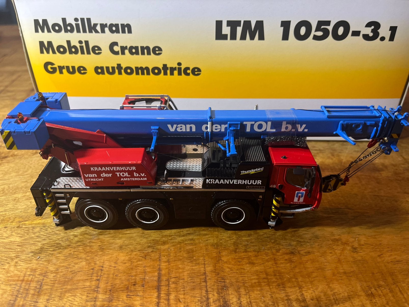 Liebherr ltm 1050-3.1 van der tol, Hobby en Vrije tijd, Ophalen of Verzenden, Nieuw, Wsi
