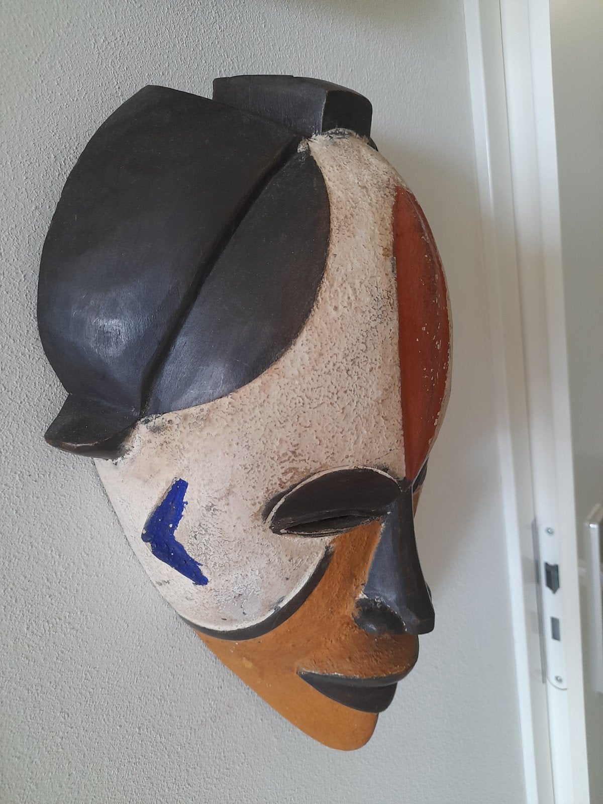 Fang masker Gabon, Hout, Afrika, Masker, Handgemaakt