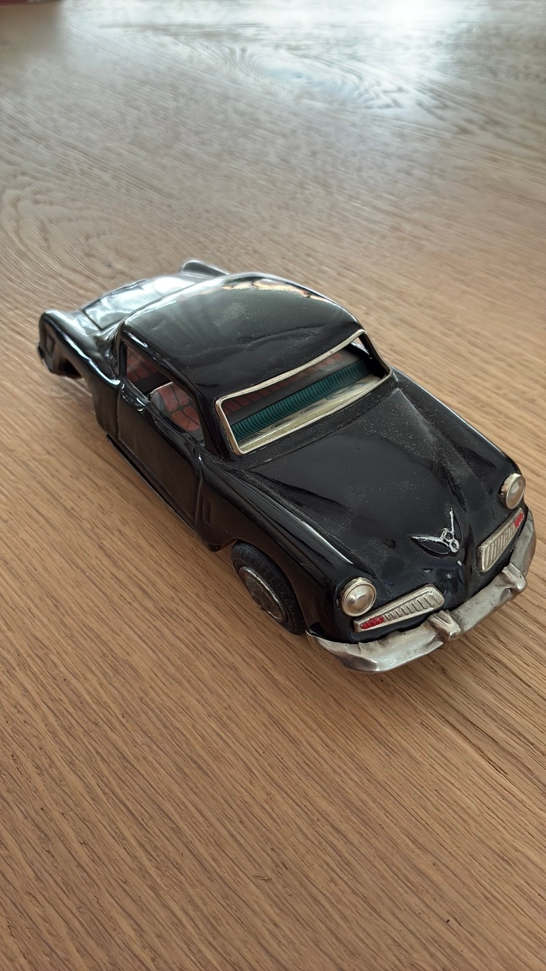 Blikken auto, Ophalen