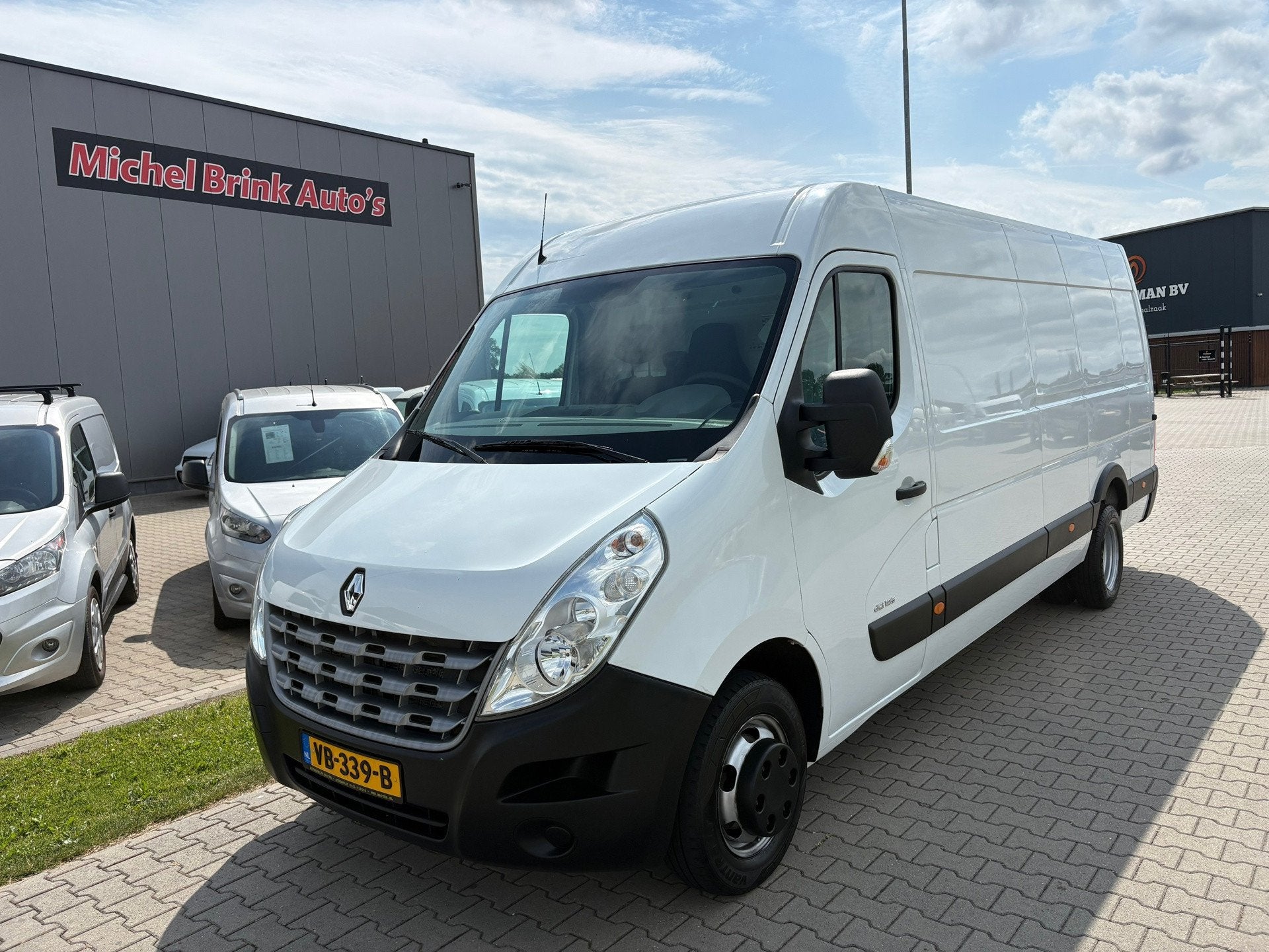 Renault Master T35 2.3 dCi L4H3 Dubbel Lucht, Auto's, Bestelauto's, Euro 5, Gebruikt, 4 cilinders, Renault