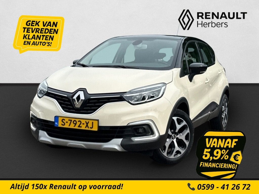 Renault Captur 1.3 TCe Intens CAMERA / CRUISE / STOELVERW /, Gebruikt, Euro 6, 4 cilinders, 150 pk