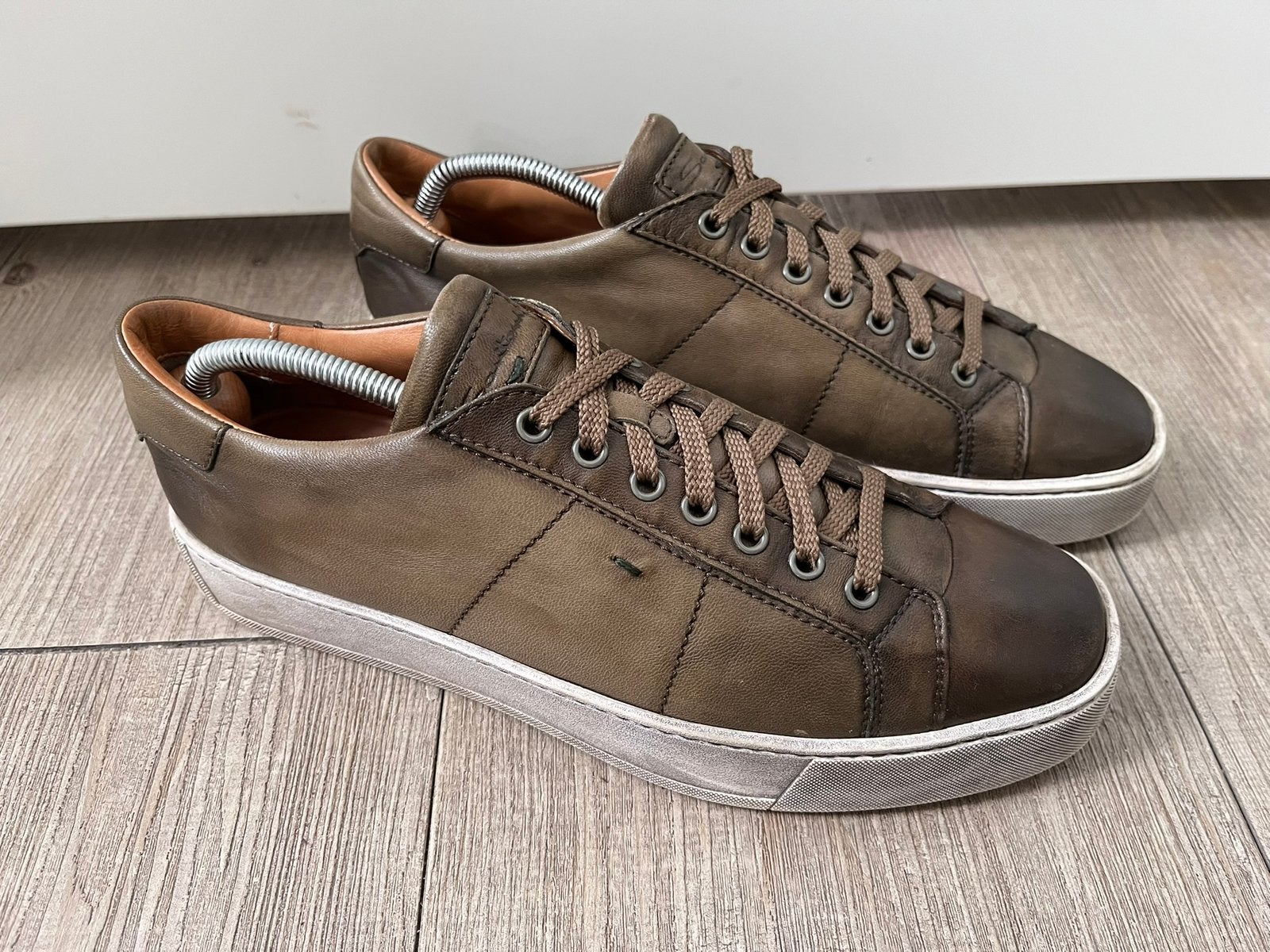 Santoni sneakers maat 8.5 / 42.5, Santoni, Overige kleuren, Santoni, Ophalen of Verzenden