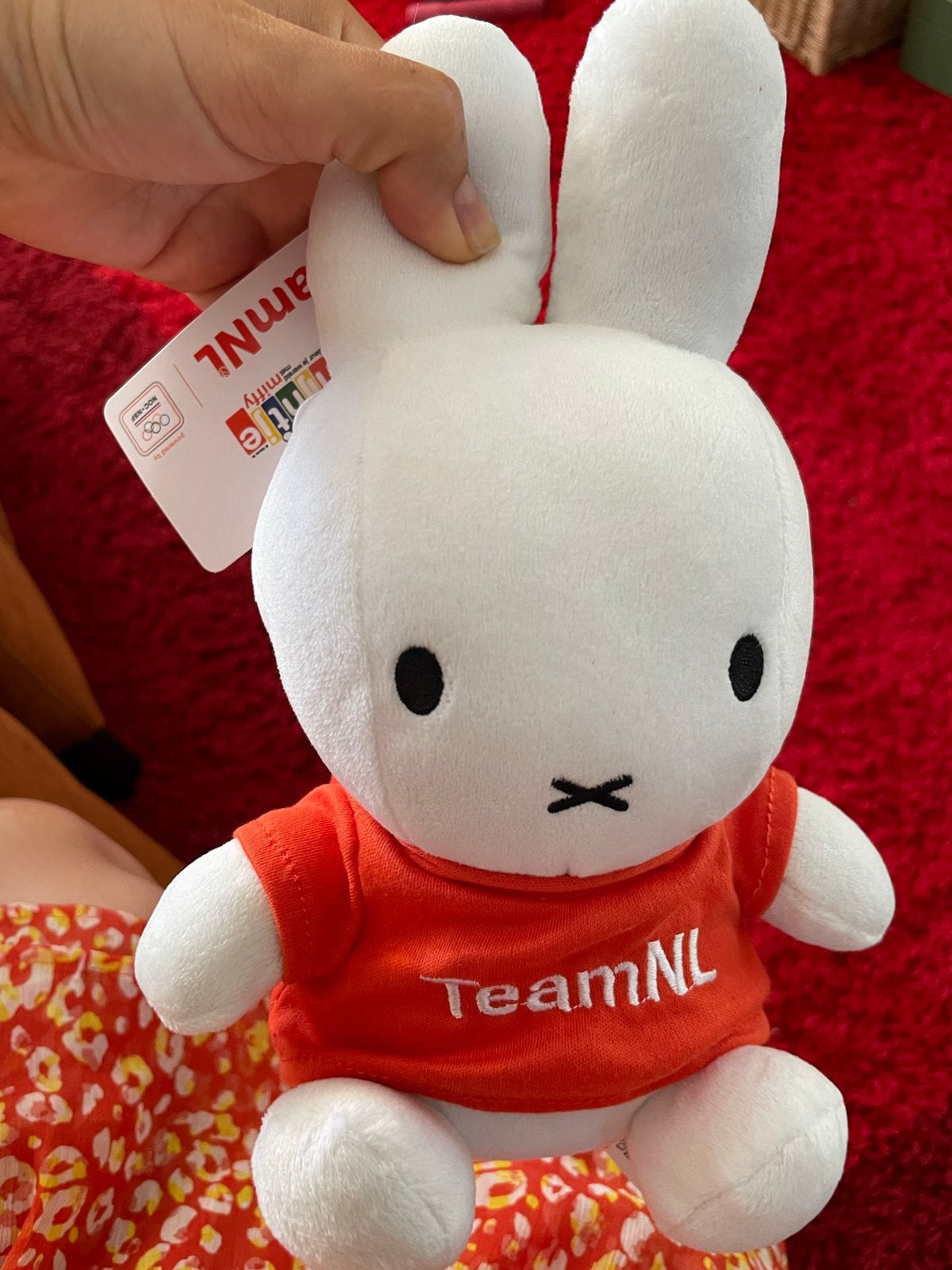 Nijntje TeamNL knuffel, Overige merken, Konijn, Nijntje, Ophalen of Verzenden