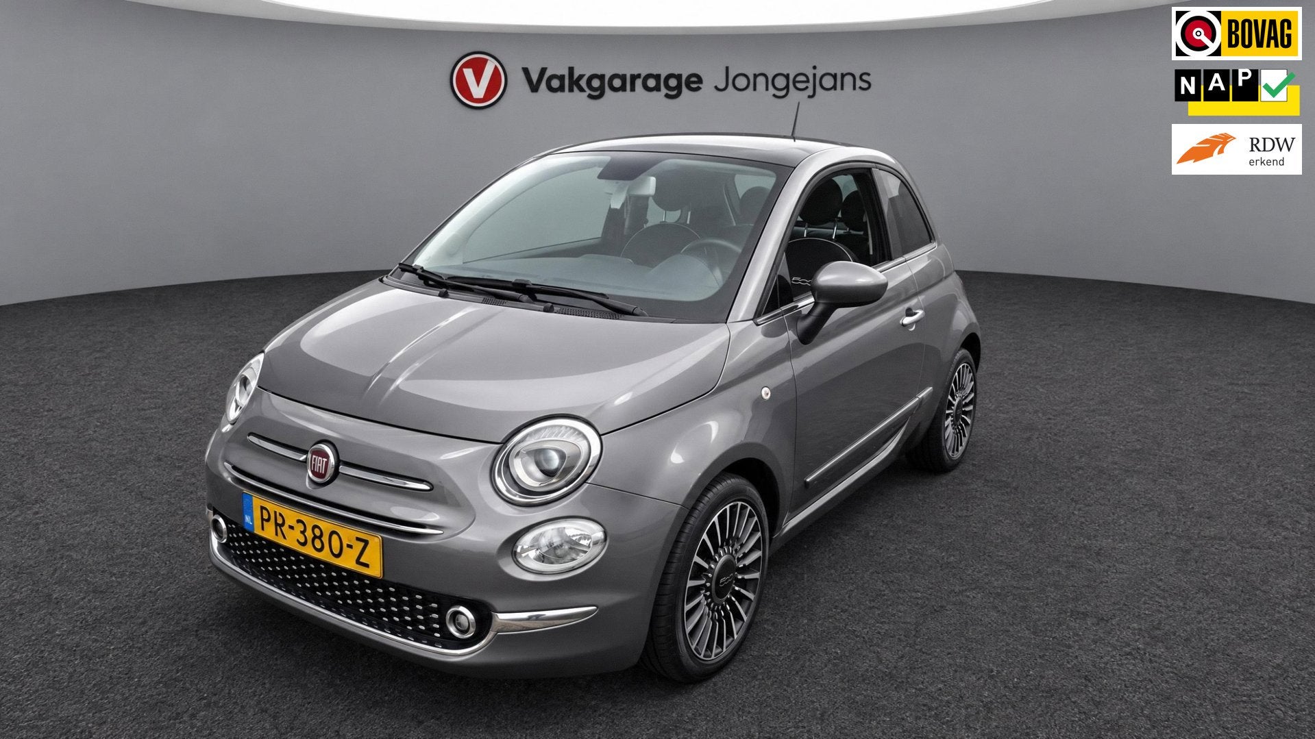 Fiat 500 0.9 TwinAir Turbo Lounge, Stof, Gebruikt, Origineel Nederlands, 26 km/l