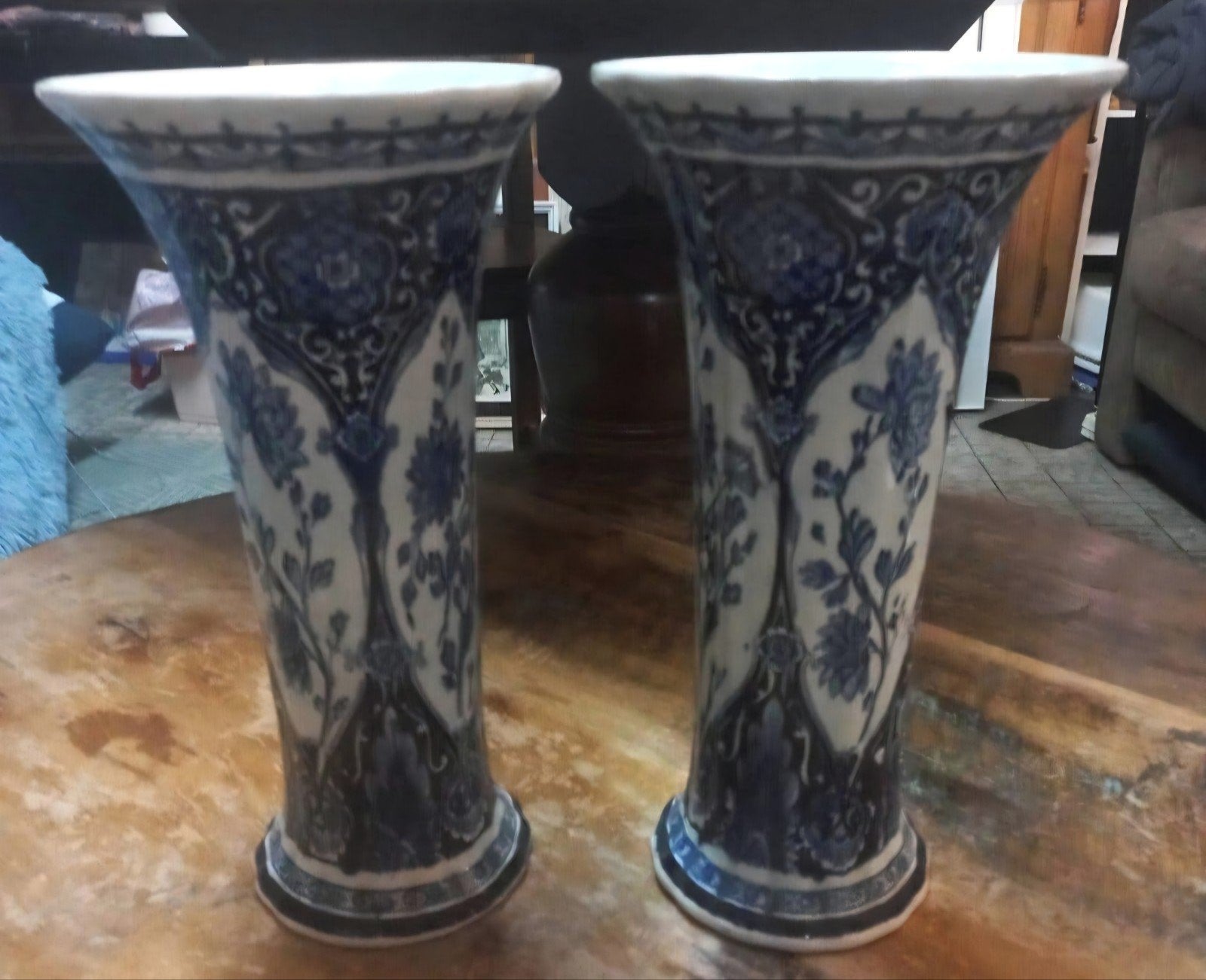 Prachtige Delfts Blauwe Kaststel - Boch Royal Sphinx, Antiek en Kunst, Ophalen
