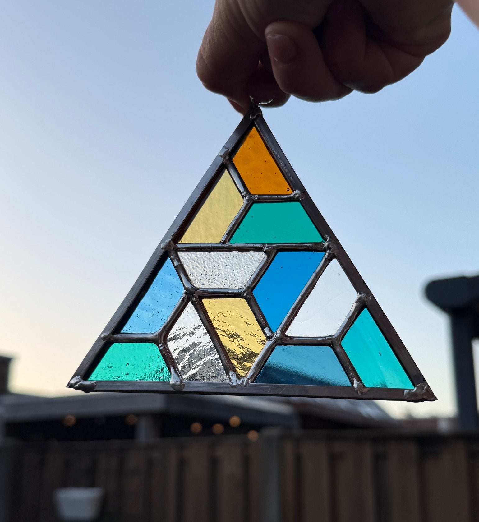 Glas in lood raamhanger, Ophalen of Verzenden, Nieuw