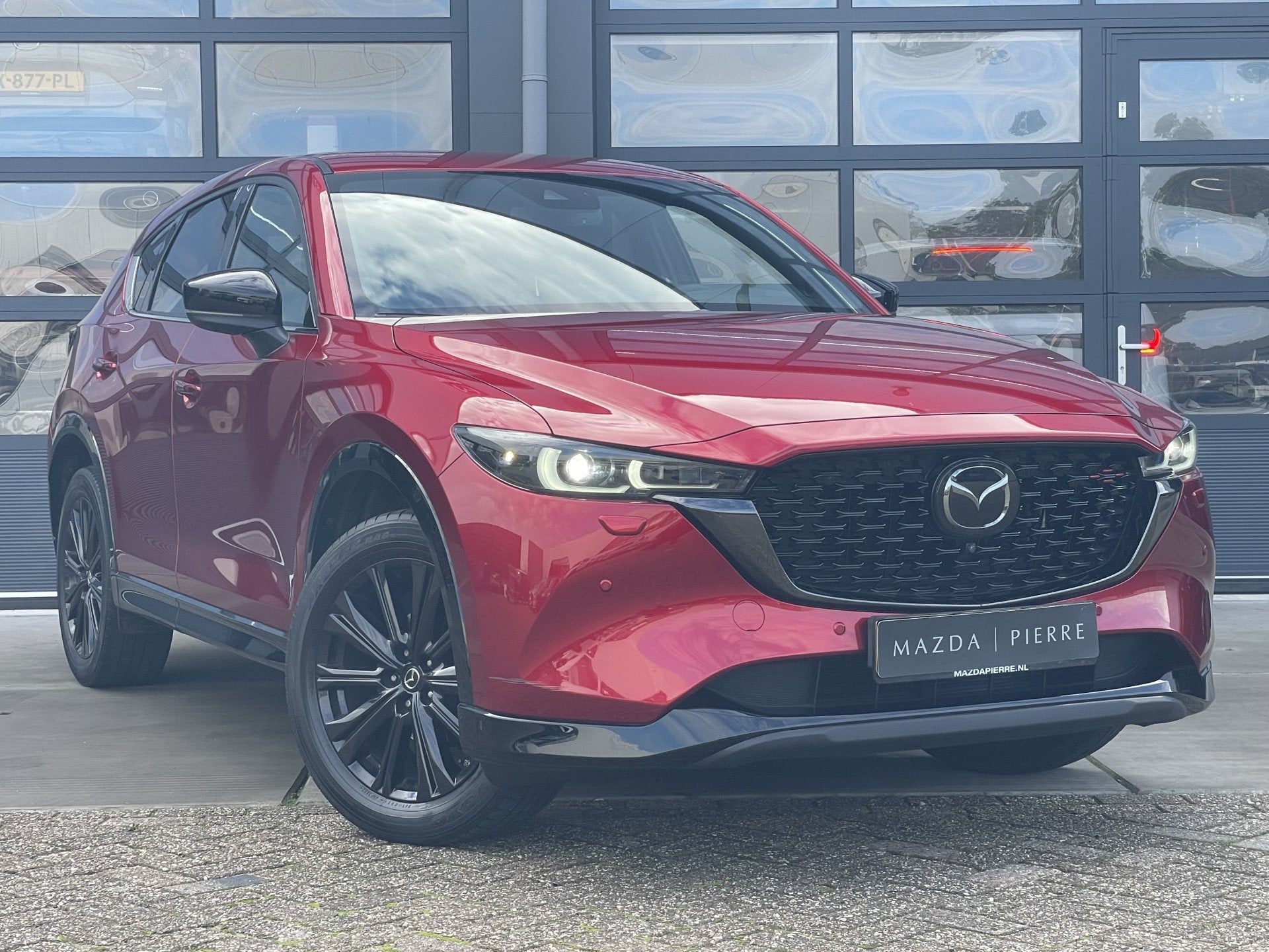 Mazda CX-5 2.0 SkyActiv-G 165 PK AUTOMAAT Homura Limited NAV, Auto's, Gebruikt, 4 cilinders, Verwarmde buitenspiegels, Alcantara