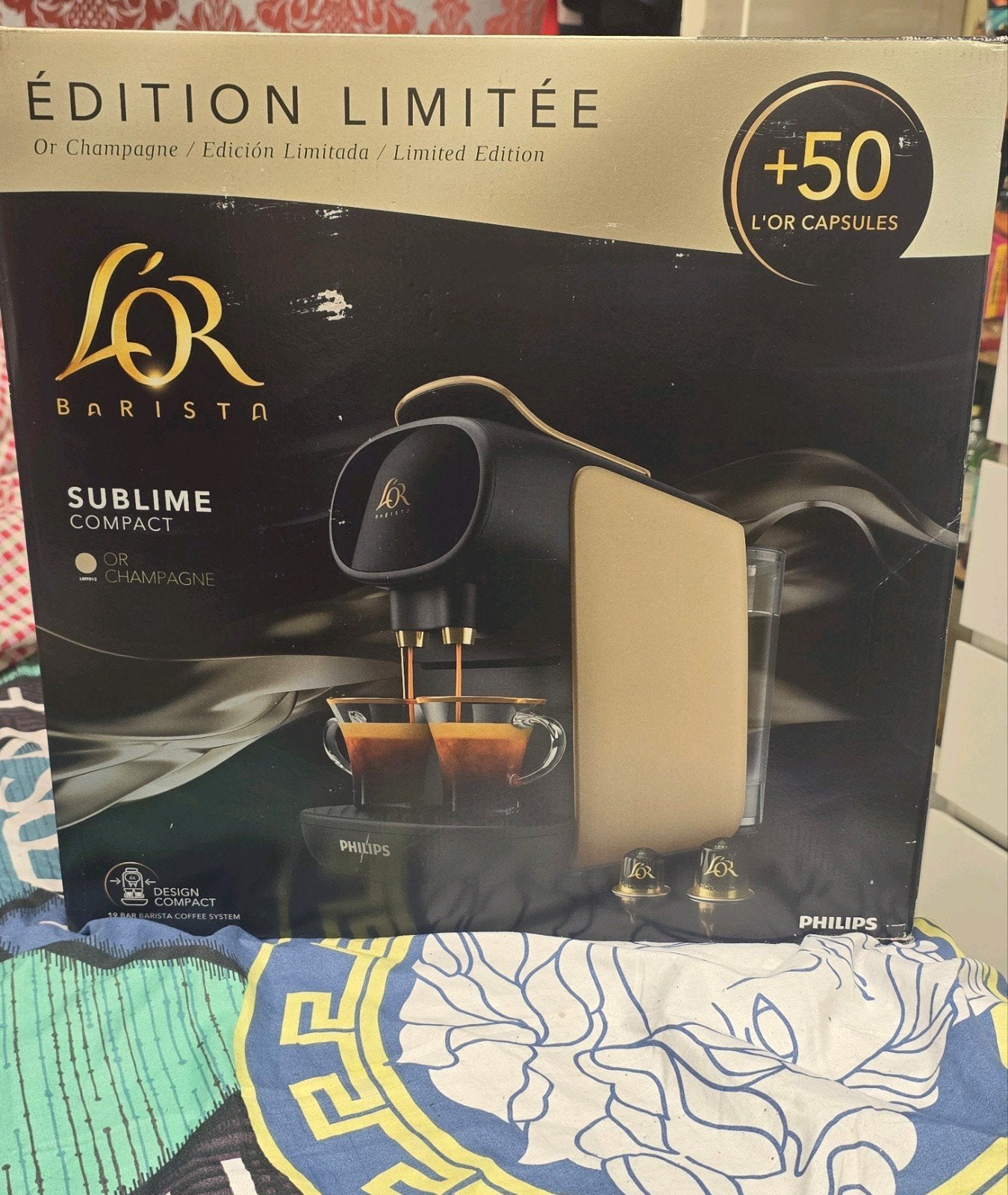 Philips L'OR Barista koffiezetapparaat, Koffiepads en cups, Ophalen of Verzenden, 1 kopje, Koffiemachine