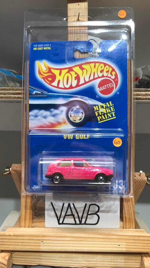 12 vw Volkswagen Golf mk2 Hot Wheels Hotwheels VAVB nieuw, Ophalen of Verzenden, Nieuw, Auto