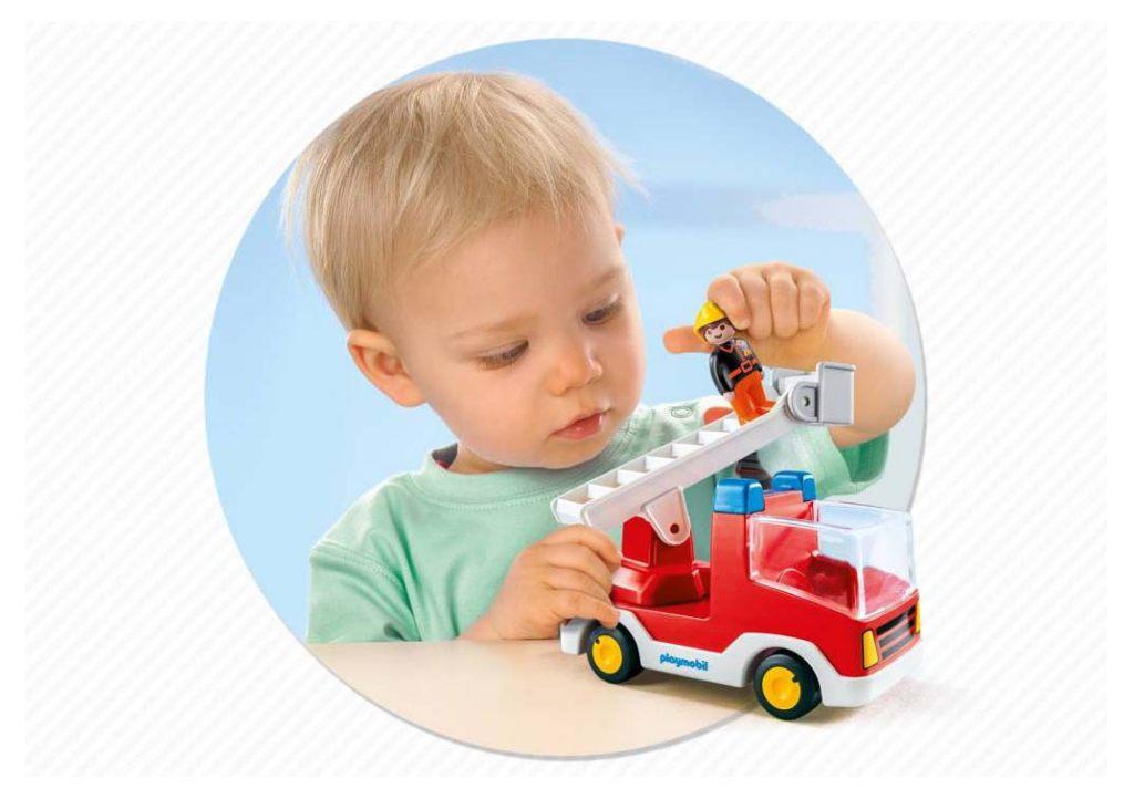123 PLAYMOBIL 6967 Brandweerwagen met Ladder, Ophalen of Verzenden, Nieuw, Complete set