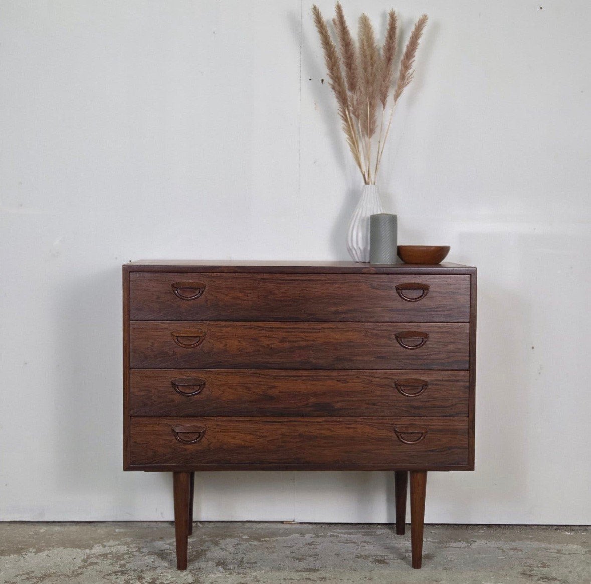 Kai Kristiansen vintage jaren 60 Deense ladekast Palissander