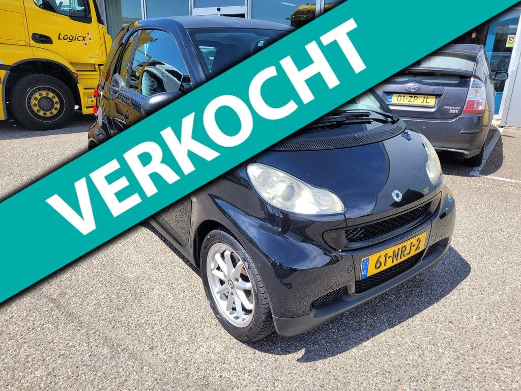 Smart Fortwo coupé 1.0 mhd Pure AIRCO, Auto's, Smart, Automaat, Euro 5, Gebruikt, 18 €/maand