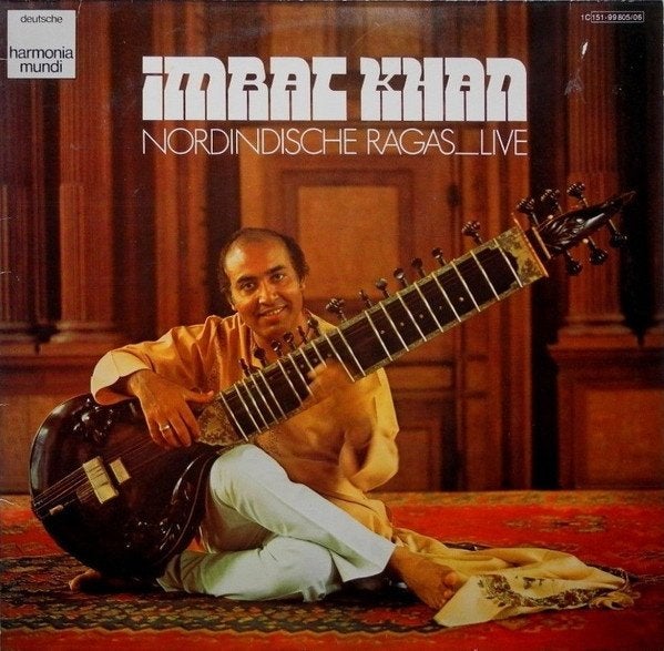 LP - Imrat Khan ‎– Nordindische Ragas - Live, Gebruikt, Ophalen of Verzenden, Aziatisch, 12 inch
