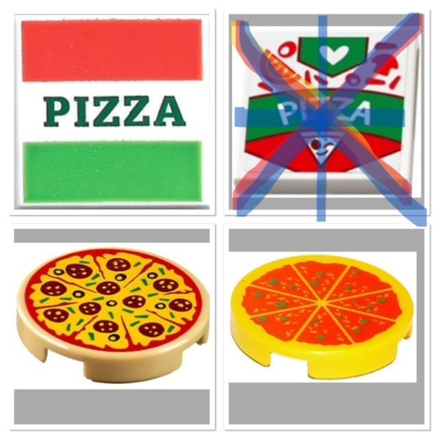 lego pizza's of pizza dozen, Ophalen of Verzenden, Nieuw, Accessoire, Lego