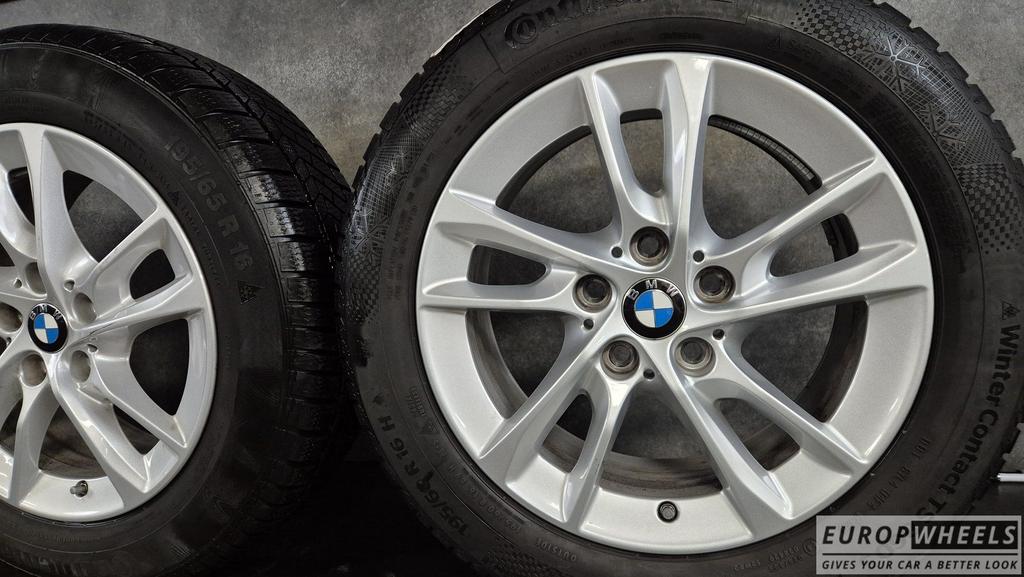 16 inch BMW 2 serie active tourer F45 F46 winterbanden 1 F40, Gebruikt, -, Banden en Velgen, 195 mm