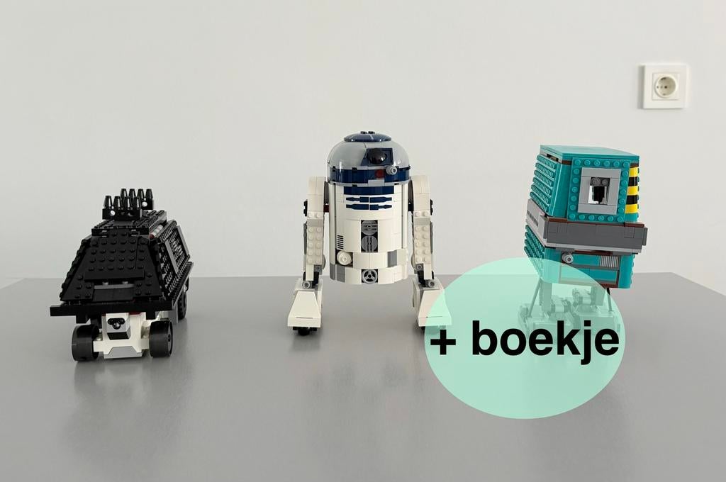LEGO Star Wars BOOST Droid Commander (75253) + Boekje, Kinderen en Baby's, Speelgoed | Duplo en Lego, Ophalen of Verzenden, Zo goed als nieuw
