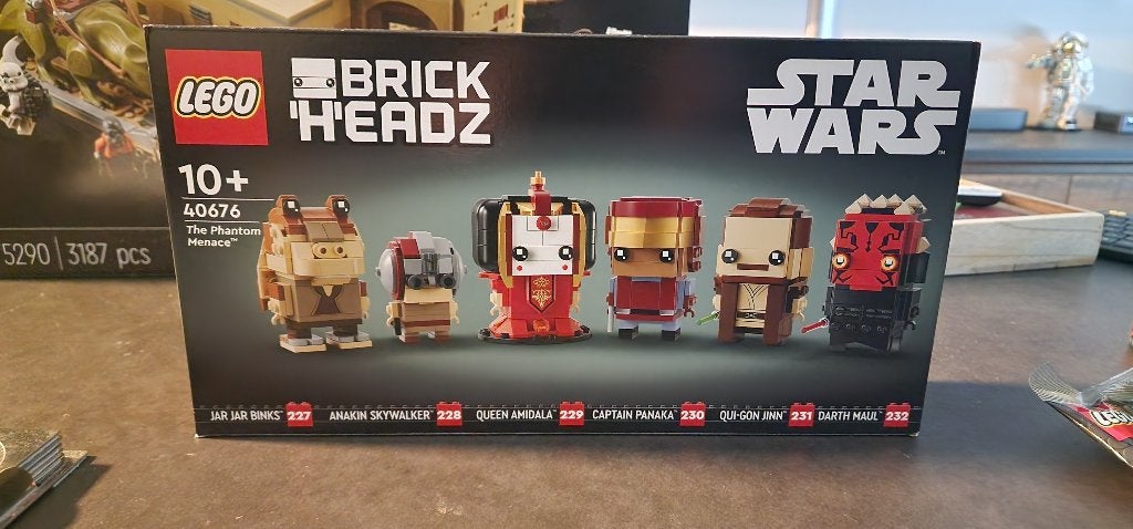 Nieuw: Lego 40676 Star Wars The Phantom Menace Brickheadz, Star Wars, Lego, Nieuw, Ophalen of Verzenden