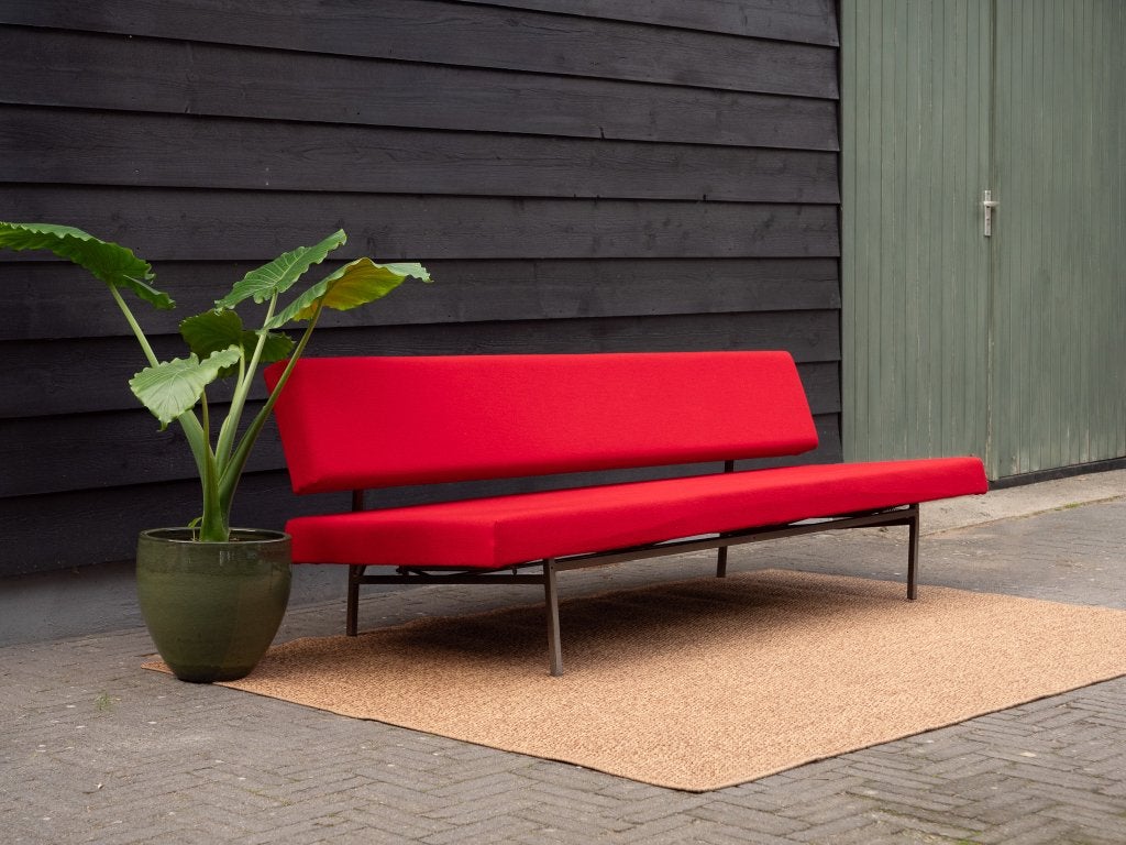 Vintage Gelderland Slaapbank | Rob Parry daybed bank | Rood