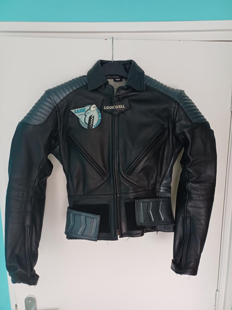 Lookwell damesmotorjas maat 38, Ophalen of Verzenden, Tweedehands, Jas | leer