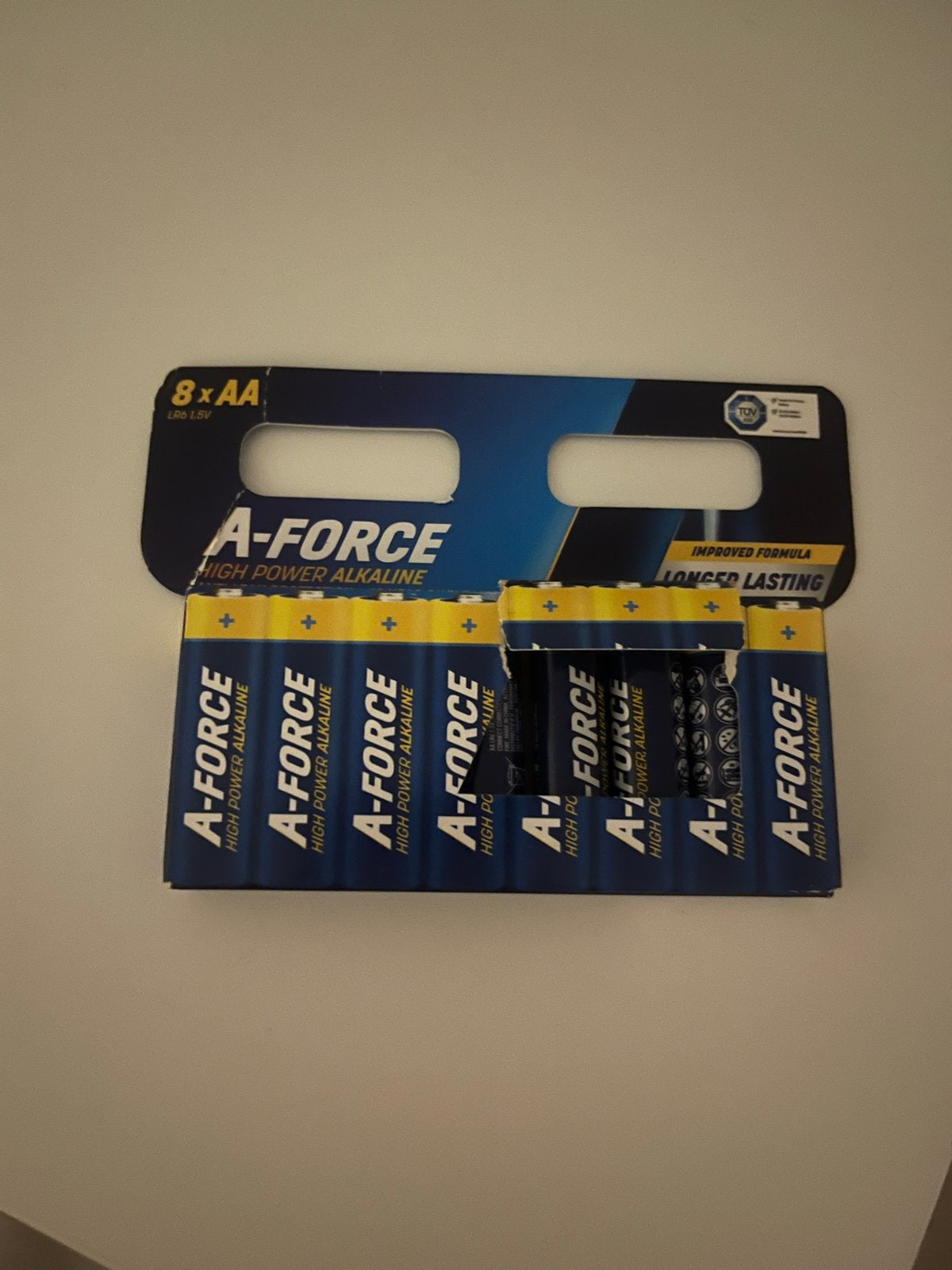 7x A-Force AA Alkaline batterijen - Nieuwstaat, Ophalen, Zo goed als nieuw