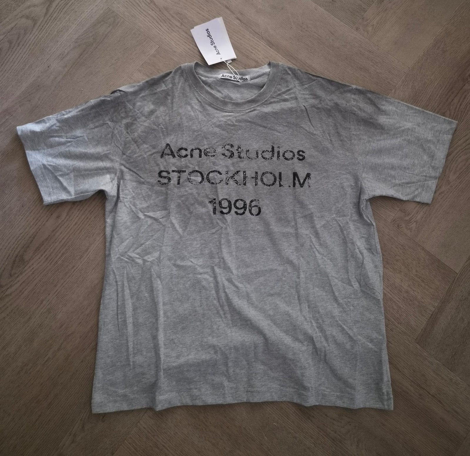 Acne studios t-shirt, Verzenden, Nieuw, Maat 48/50 (M), Grijs