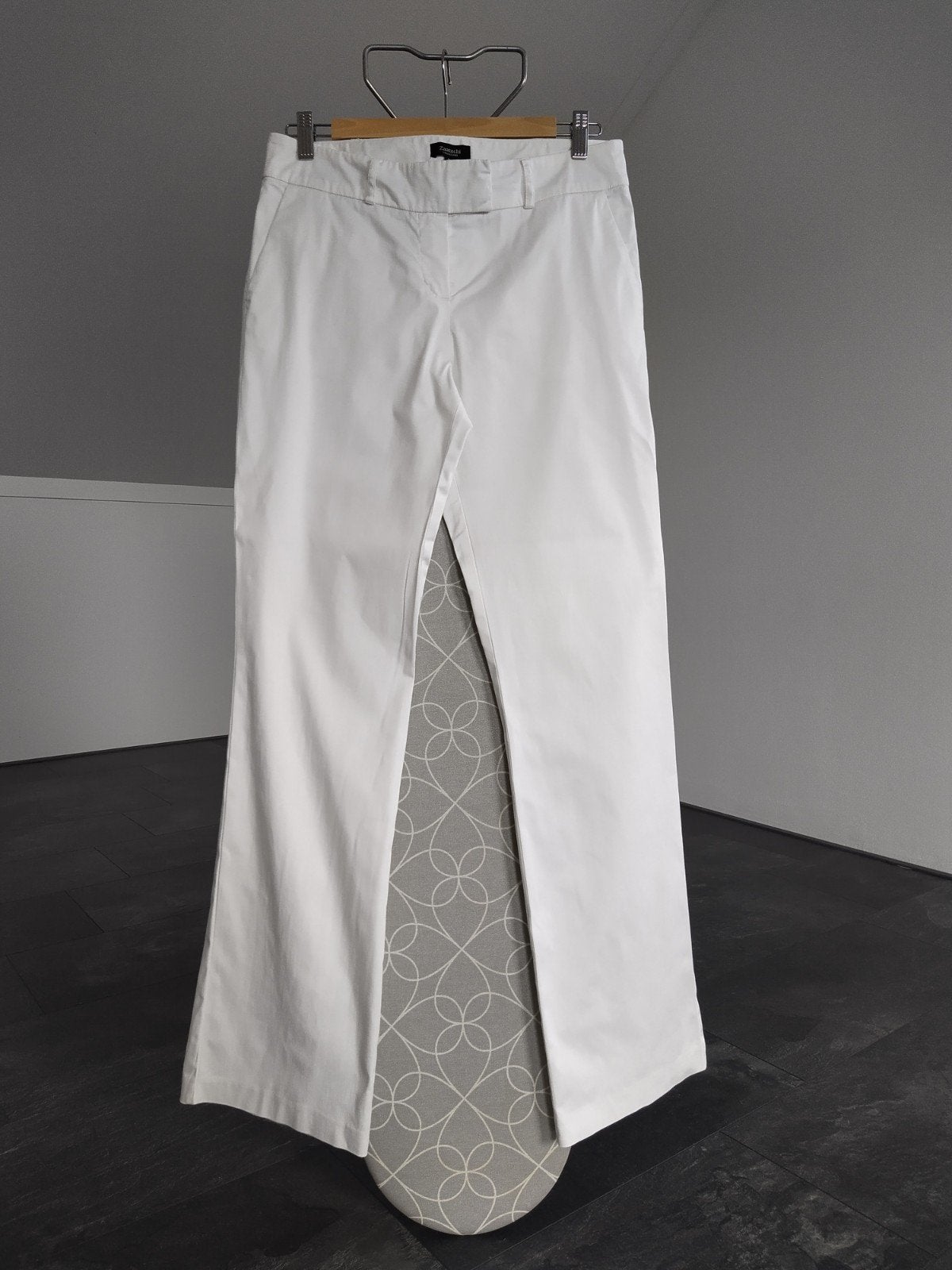 Witte stretch Zaatxchi Collezione broek (maat: 38), Maat 38/40 (M), Zaatxchi, Wit, Ophalen of Verzenden