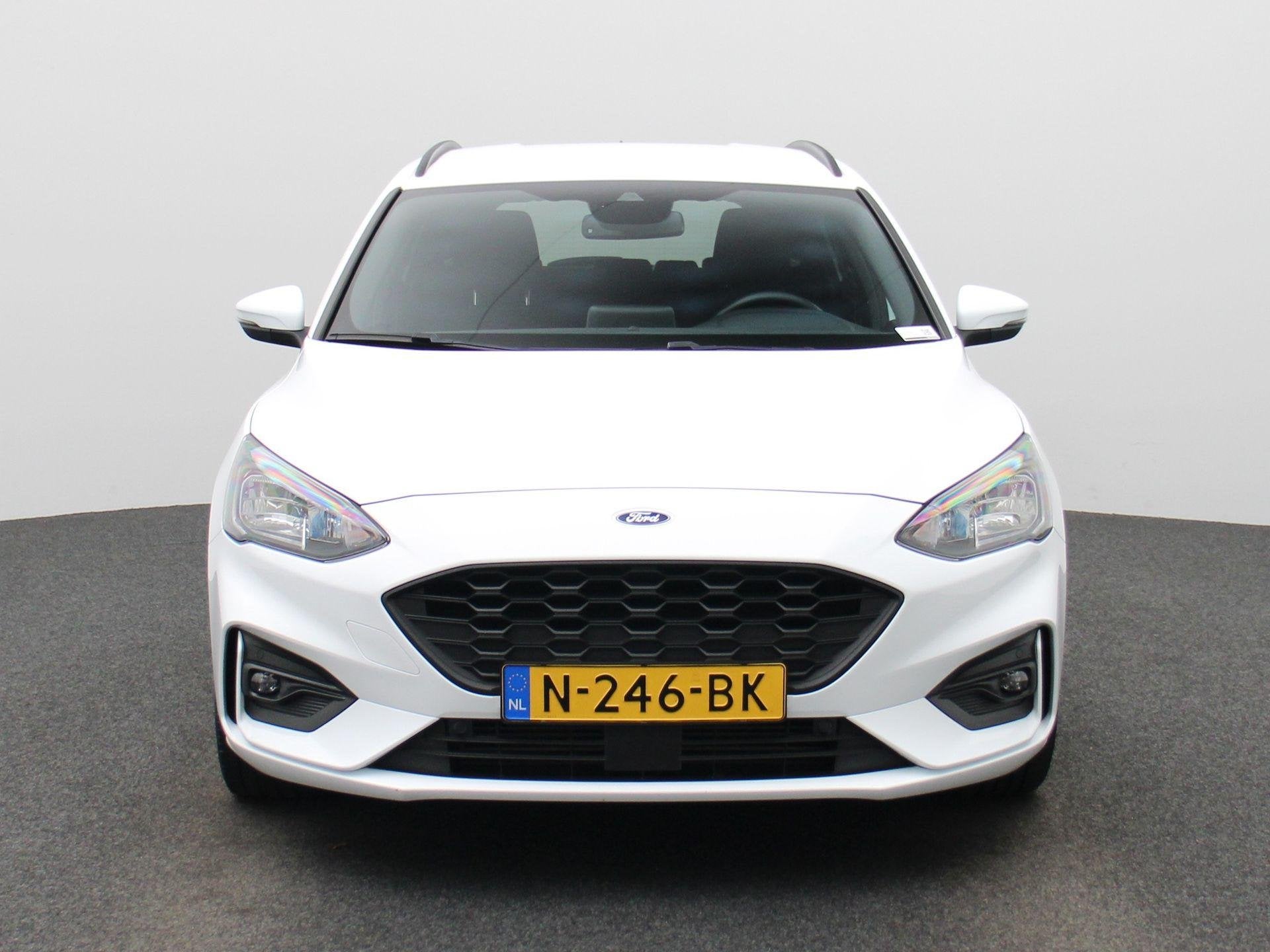 Ford Focus Wagon 1.0 EcoBoost Hybrid ST Line X Business | El, Auto's, 12 maanden, Gebruikt, Euro 6, Wit