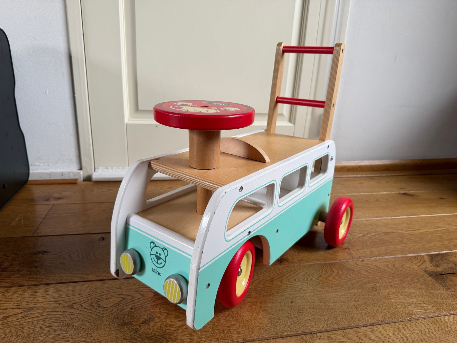 Vilac Houten Loopauto, Ophalen, Gebruikt, Loopvoertuig