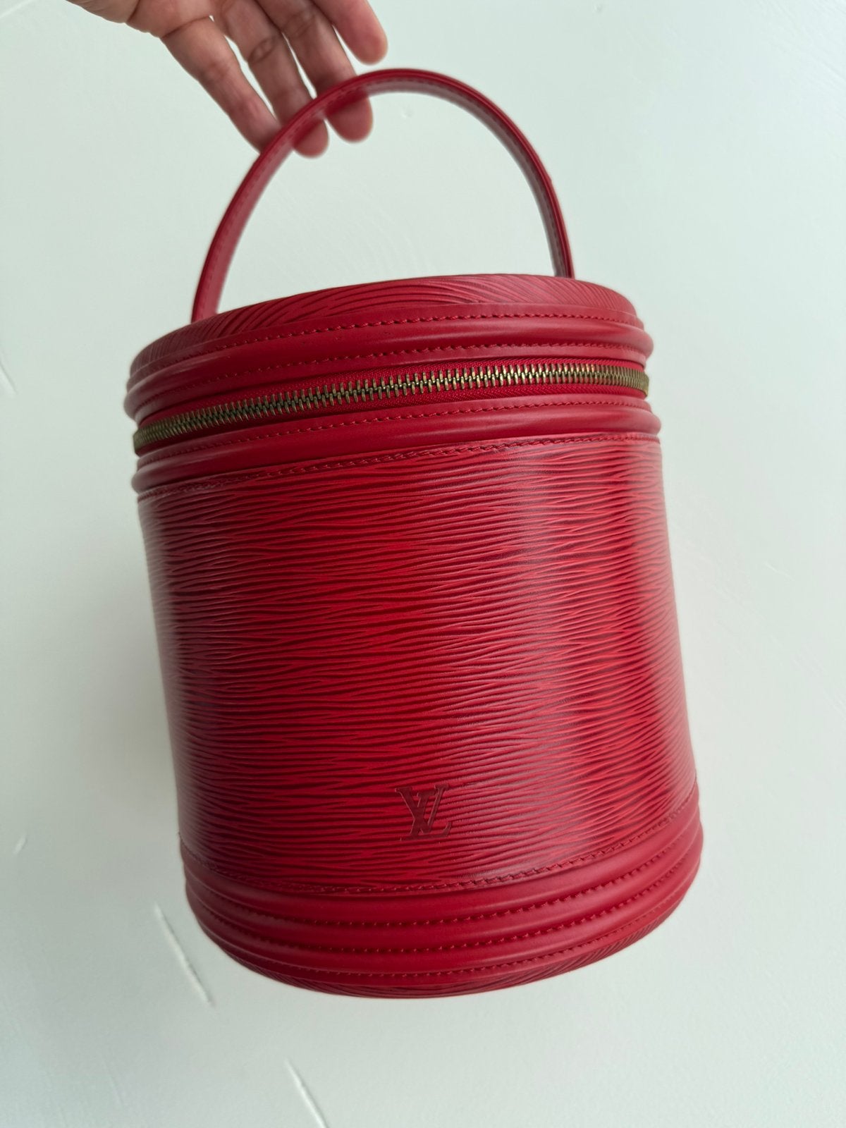 Louis Vuitton Vanity Handtas Vintage, Ophalen of Verzenden, Zo goed als nieuw