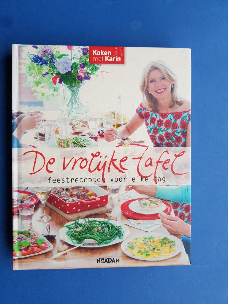 De vrolijke tafel * Karin Luiten, Verzenden, Zo goed als nieuw