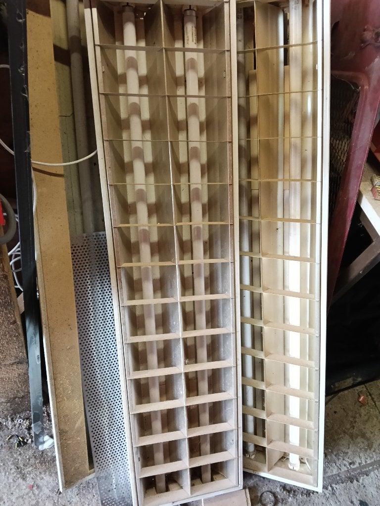 Tl armaturen, Doe-het-zelf en Verbouw, Bouwverlichting, Ophalen, Gebruikt, Minder dan 50 watt, Armatuur