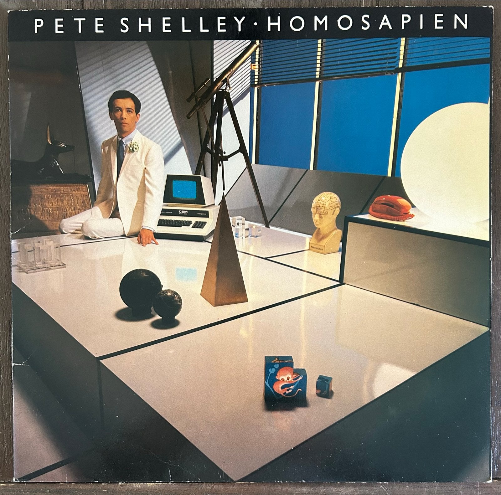 Pete Shelley - Homosapien LP (1981) New Wave/Synthpop, Cd's en Dvd's, LP, Gebruikt, Originele persing, Electronic Rock