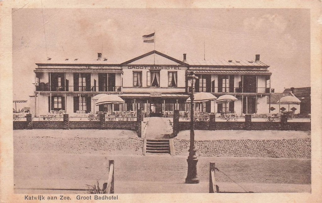 703-448-011 Katwijk aan Zee Groot Badhotel, Verzamelen, Ansichtkaarten | Nederland, Verzenden, Voor 1920, Zuid-Holland